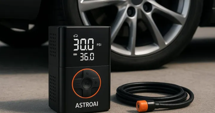 Mini compressore AstroAI L7: praticità compatta in offerta a meno di 20 euro su Amazon