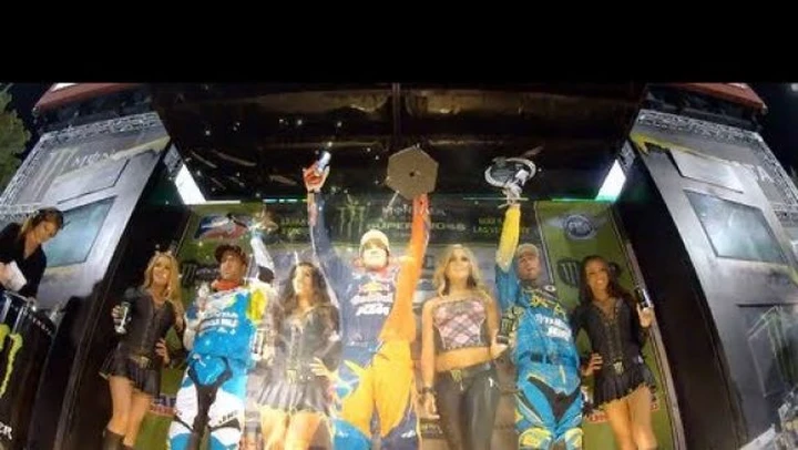 Ultima giornata di gare dell'AMA Supercross 2012 /video