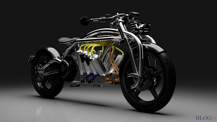 Curtiss Motorcycle: Zeus Radial V8