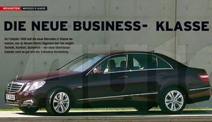 Mercedes classe E: prima foto senza veli