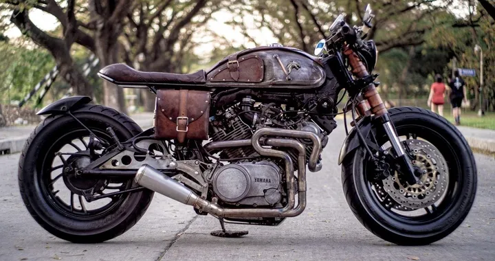 Yamaha XV750 "Drogon" by Kila Adame