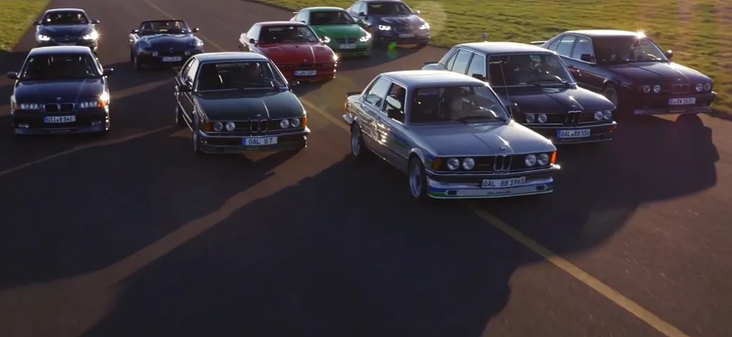 Alpina: tutti i 50 anni in un video