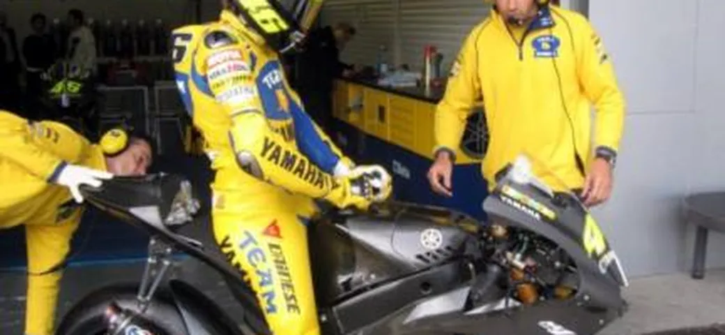 MotoGP: test di Jerez, Rossi subito al comando