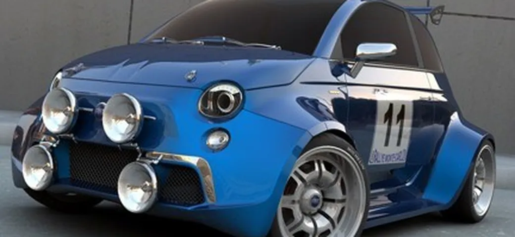 Photoshop scatenato: nuova Fiat 500 Rally