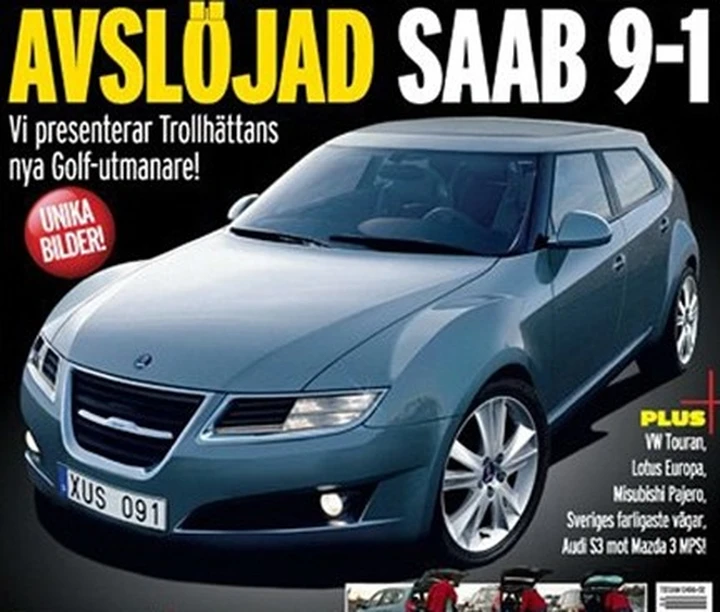 La futura Saab 9-1