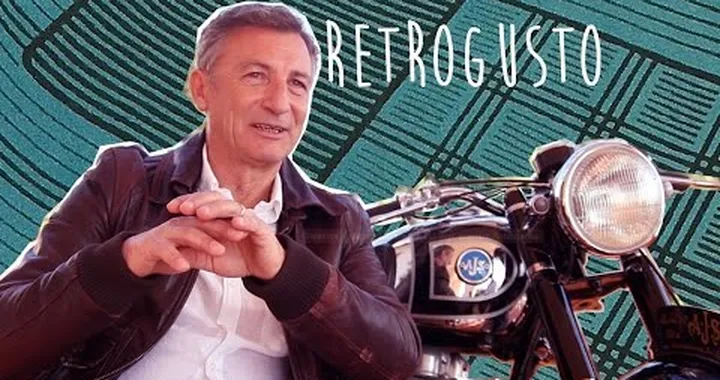 Ele and his 1954 AJS Model 20 - RETROGUSTO Portrait #03