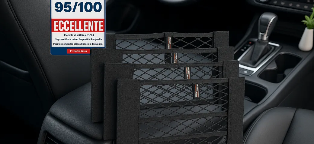 Reti portaoggetti Upgrade4cars: auto ordinata spendendo pochissimo
