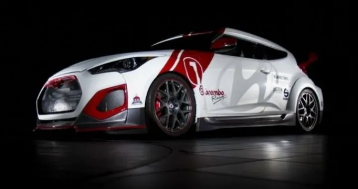 Hyundai Velocity Veloster Concept al Sema in video