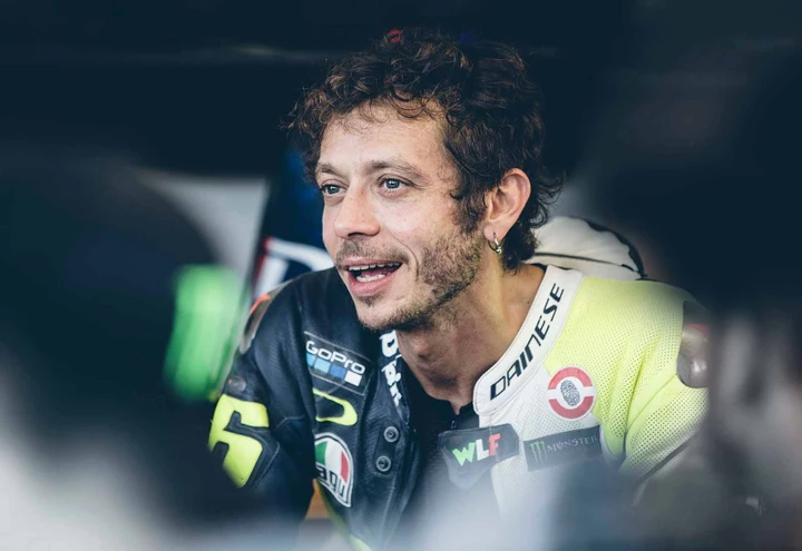 Al ranch con Valentino Rossi, un 