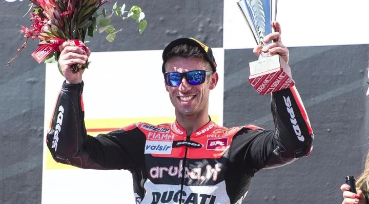 Melandri a podio in Australia: 