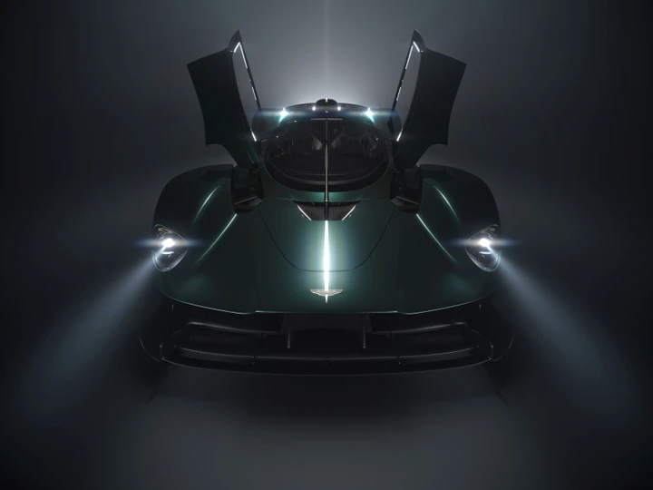 Aston Martin Valkyrie: il teaser della variante roadster