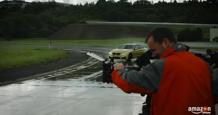 BMW M4 drift su The Grand Tour