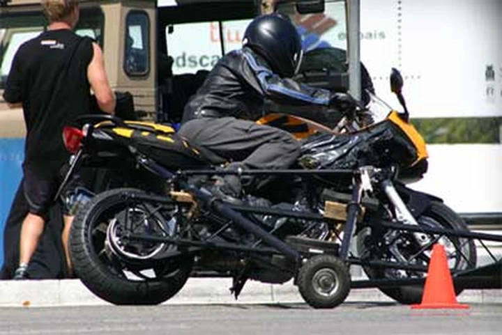 BMW F800 S spyshot
