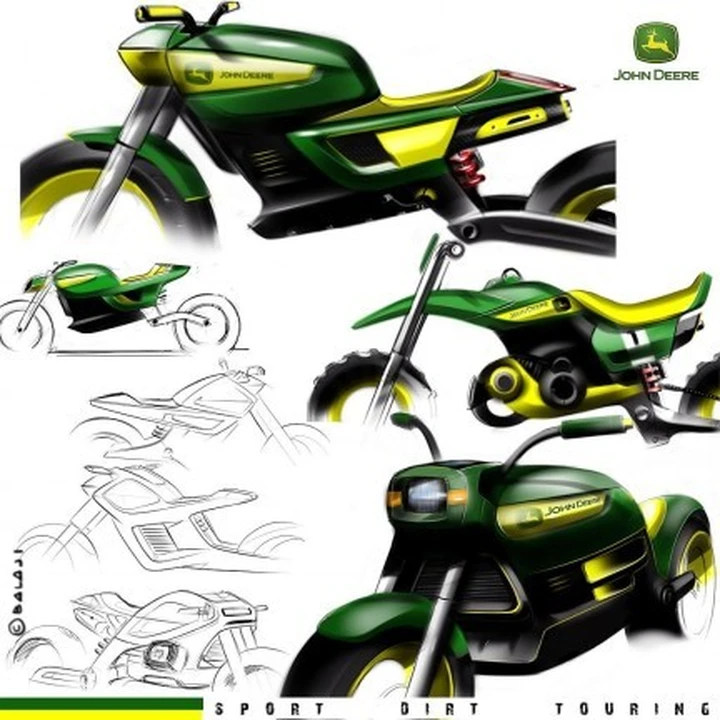 John Deere Concept Bikes