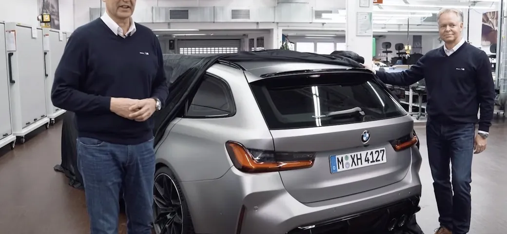 BMW M3 Touring: la prima immagine della wagon sportiva