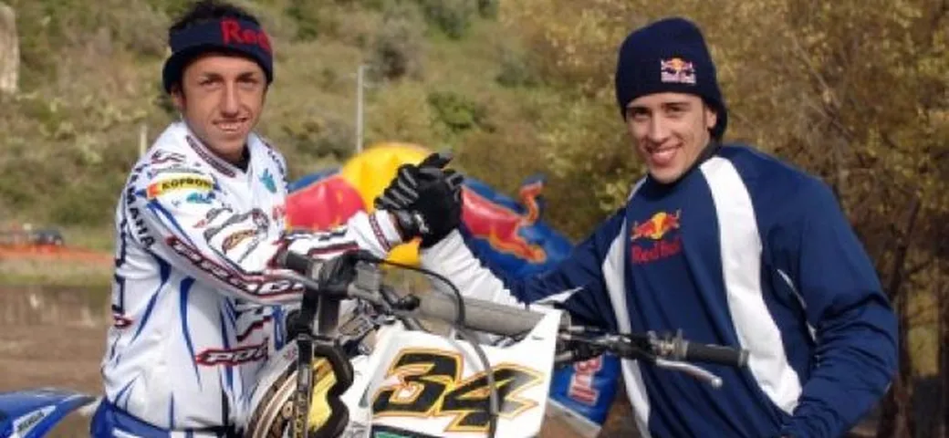 Andrea Dovizioso e Tony Cairoli 