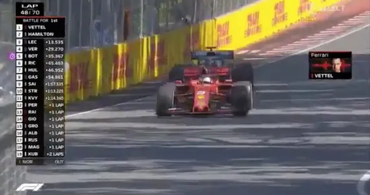 GP Canada 2019: il video dell'episodio Vettel-Hamilton costato la vittoria alla Ferrari