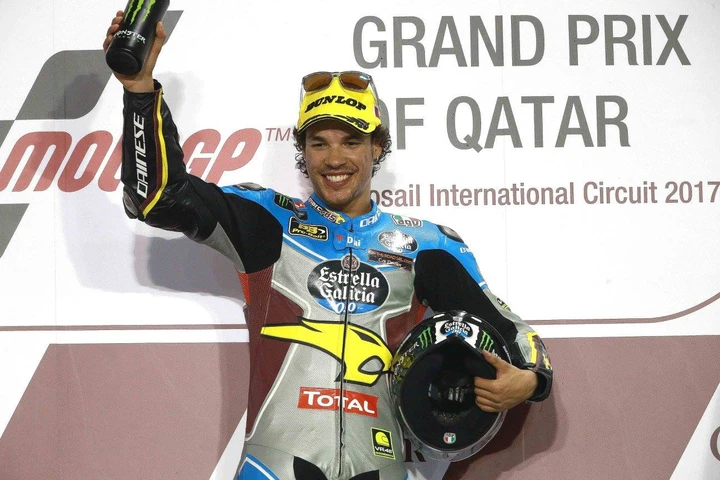 Moto2 Qatar 2017: Franco Morbidelli in trionfo