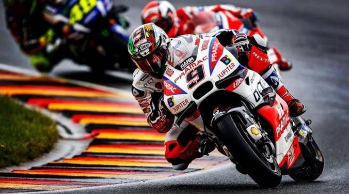 Sachsenring, Petrucci: 