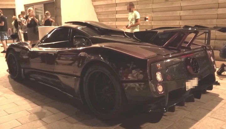 Lewis Hamilton a Monte Carlo con la sua Pagani Zonda LH [Video]