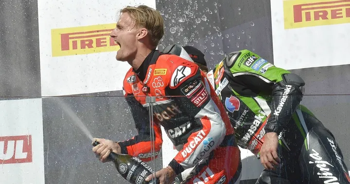 Doppio Davies a Magny-Cours: "Non pensavo di farcela"