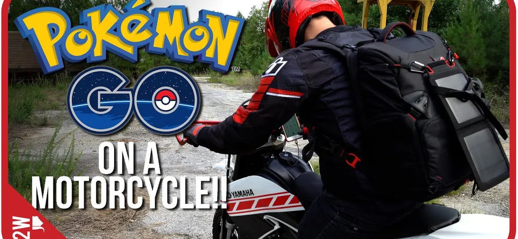 Come giocare a Pokemon Go su una motocicletta