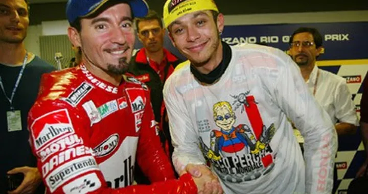 Rossi ha portato fortuna a Biaggi