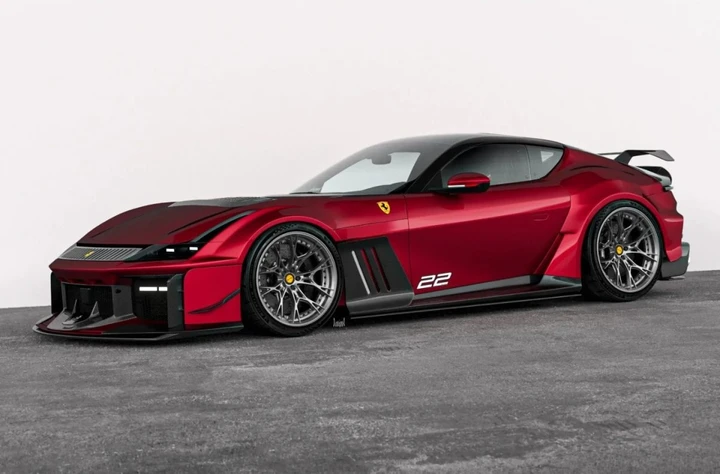 Ferrari 12XXMM, la 12Cilindri ancora più estrema: il render