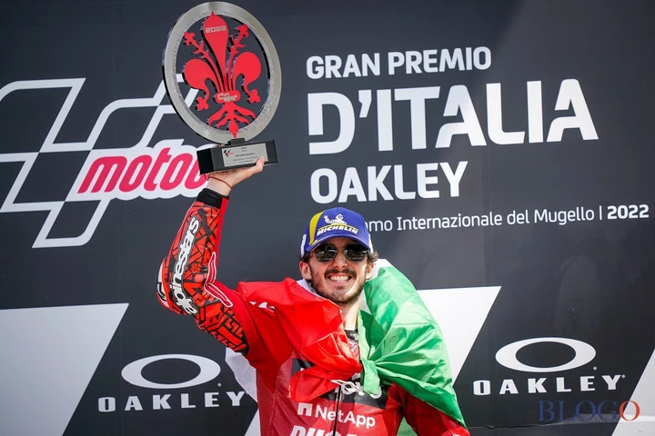 Bagnaia-show al Mugello: 