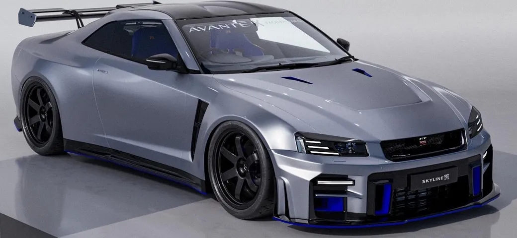 Nissan GT-R di nuova generazione immaginata da un designer