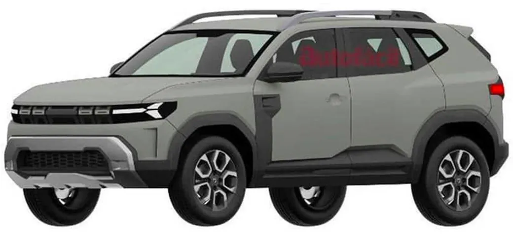 Dacia Bigster: nuovi rendering del SUV a 7 posti