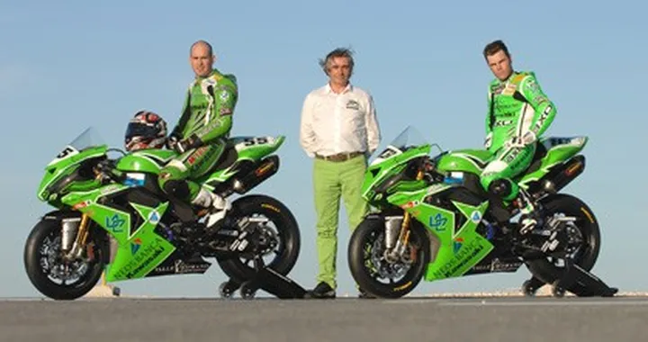 SBK: grandi aspettative per il team Kawasaki PSG-1