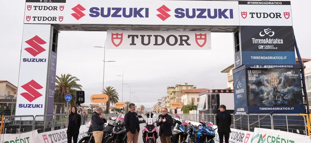 Suzuki scende in pista: le sue moto protagoniste del Giro d’Italia 2025