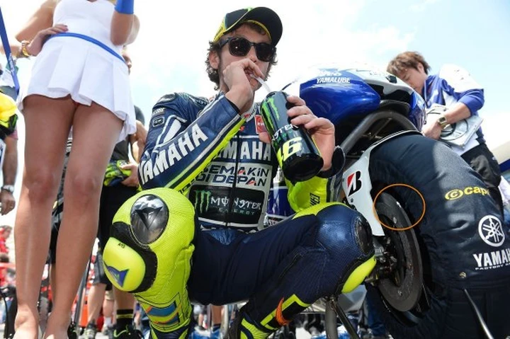 Il disco freno di Valentino Rossi vi ha insospettito? E' tutto sotto controllo