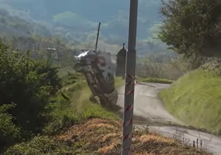 L'incidente di Paolo Andreucci al Rally Adriatico [Video]