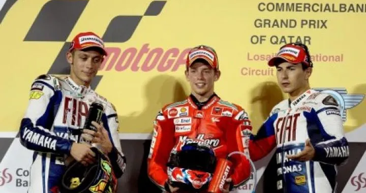 MotoGP a Losail: Valentino Rossi soddisfatto del podio