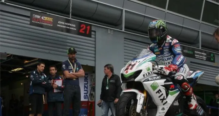 WSBK: John Hopkins non correrà a Donington