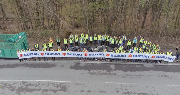 Suzuki: il Save The Green 2024 ha portato alla raccolta di 1.640 kg di rifiuti