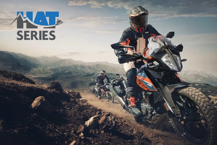 KTM, demo ride ad alta quota alla HAT Adventourfest 2022 di Sestriere