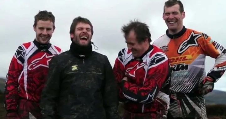 Crutchlow, Rea e McGuinness si danno all'enduro sull'Isola di Man [video]
