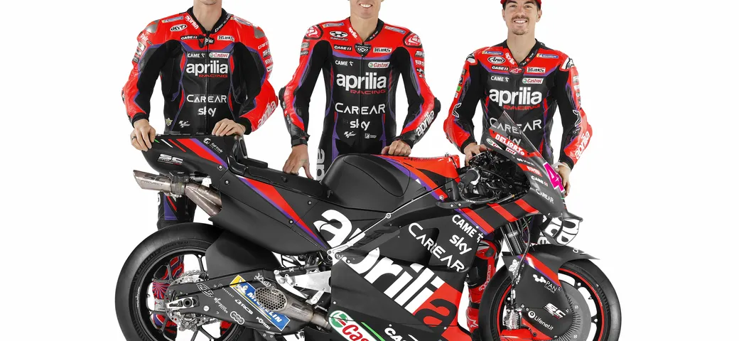 Aprilia presenta il Team Racing MotoGP 2023