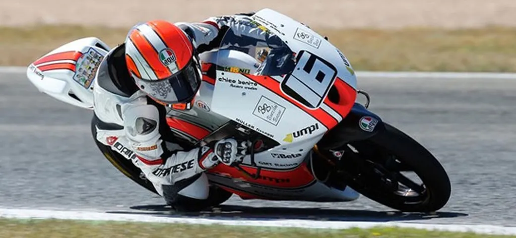 Luca Marini e Andrea Migno con il Team Aspar nel CEV