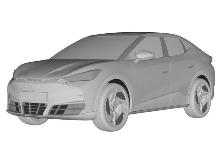 Cupra Tavascan: il design svelato dai rendering di brevetto