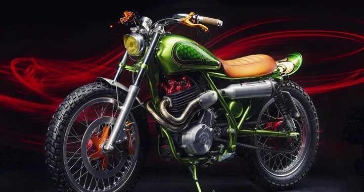 Honda XBR500 "Anaconda The Honda" by Renard Speed Shop