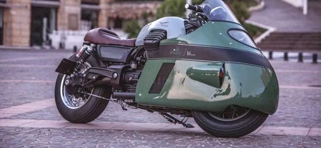 Moto Guzzi V8 Vanguard by Numbnut Motorcycles [Foto & Video]
