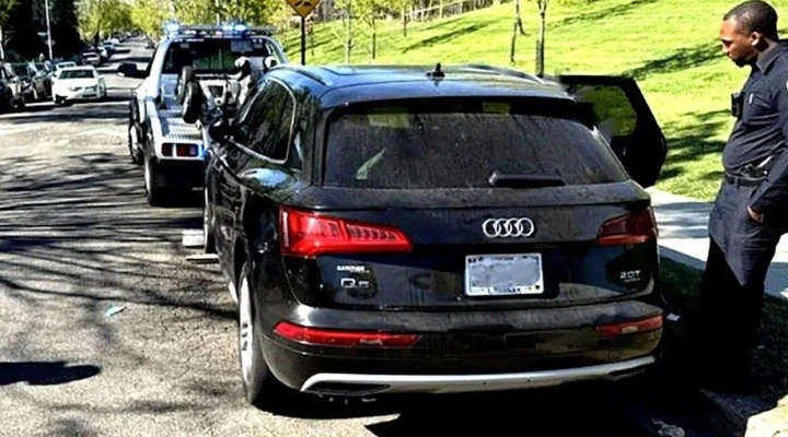 Audi Q5 accumula 893 multe, sequestrata dopo 262mila dollari di debiti