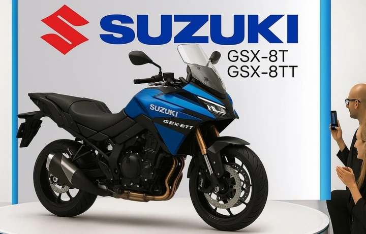 Suzuki GSX-8T e GSX-8TT: le nuove medie da turismo in arrivo nel 2026