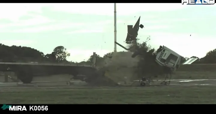 Barriera Antiterrorismo: truck crash test