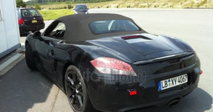 Foto spia nuova Porsche Boxster