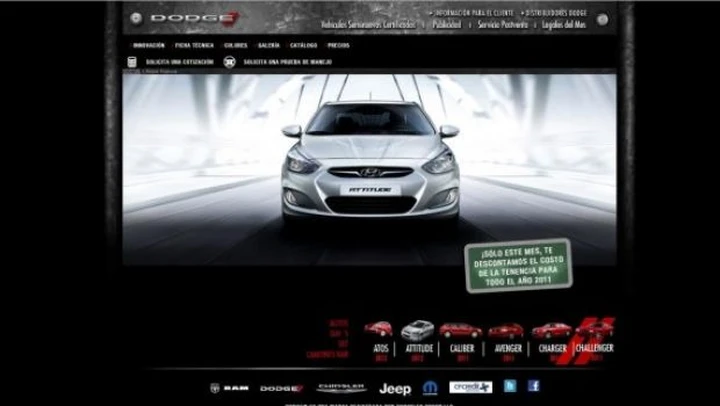 Dodge: arriva la nuova Attitude per il Messico. Ma dov'è il logo?